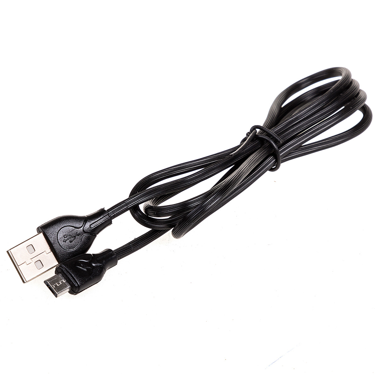SKYWAY. Кабель USB - micro USB (1м) Lightning 3.0A, черный в пакете.
