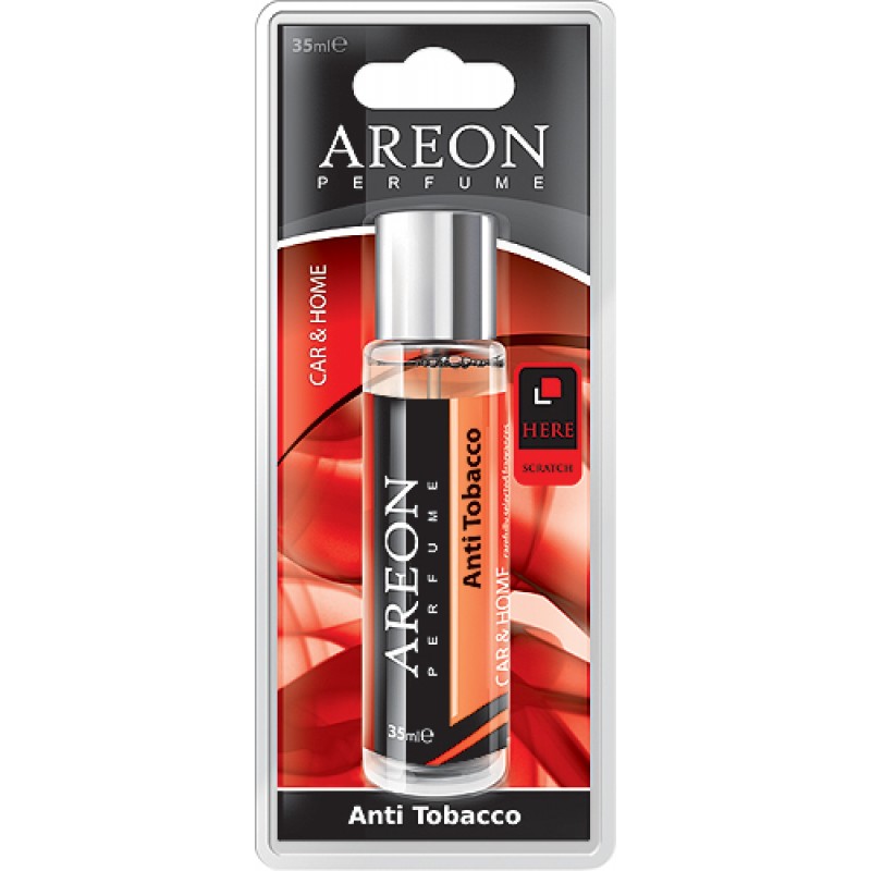 AREON, ароматизатор спрей PERFUME, Antitobacco, 35мл, Болгария