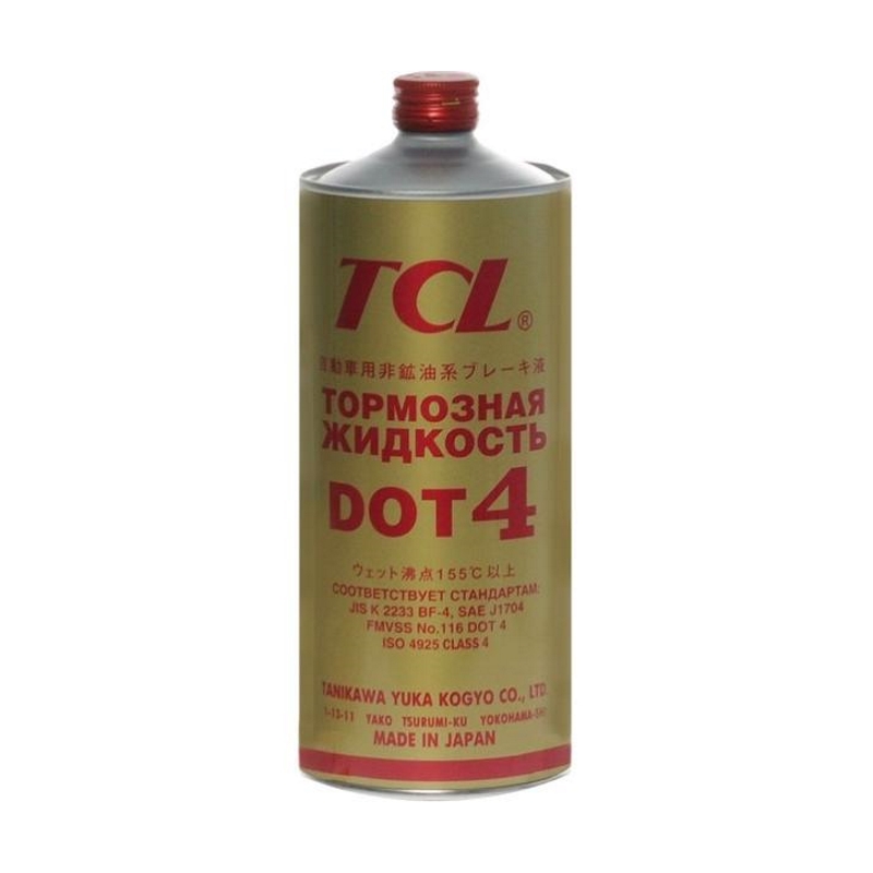 TCL, Тормозная жидкость DOT 4, 0,355л, Япония