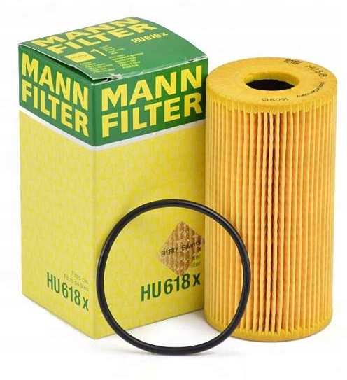 MANN, Фильтр масляный, HU618x/LO-1912, Германия