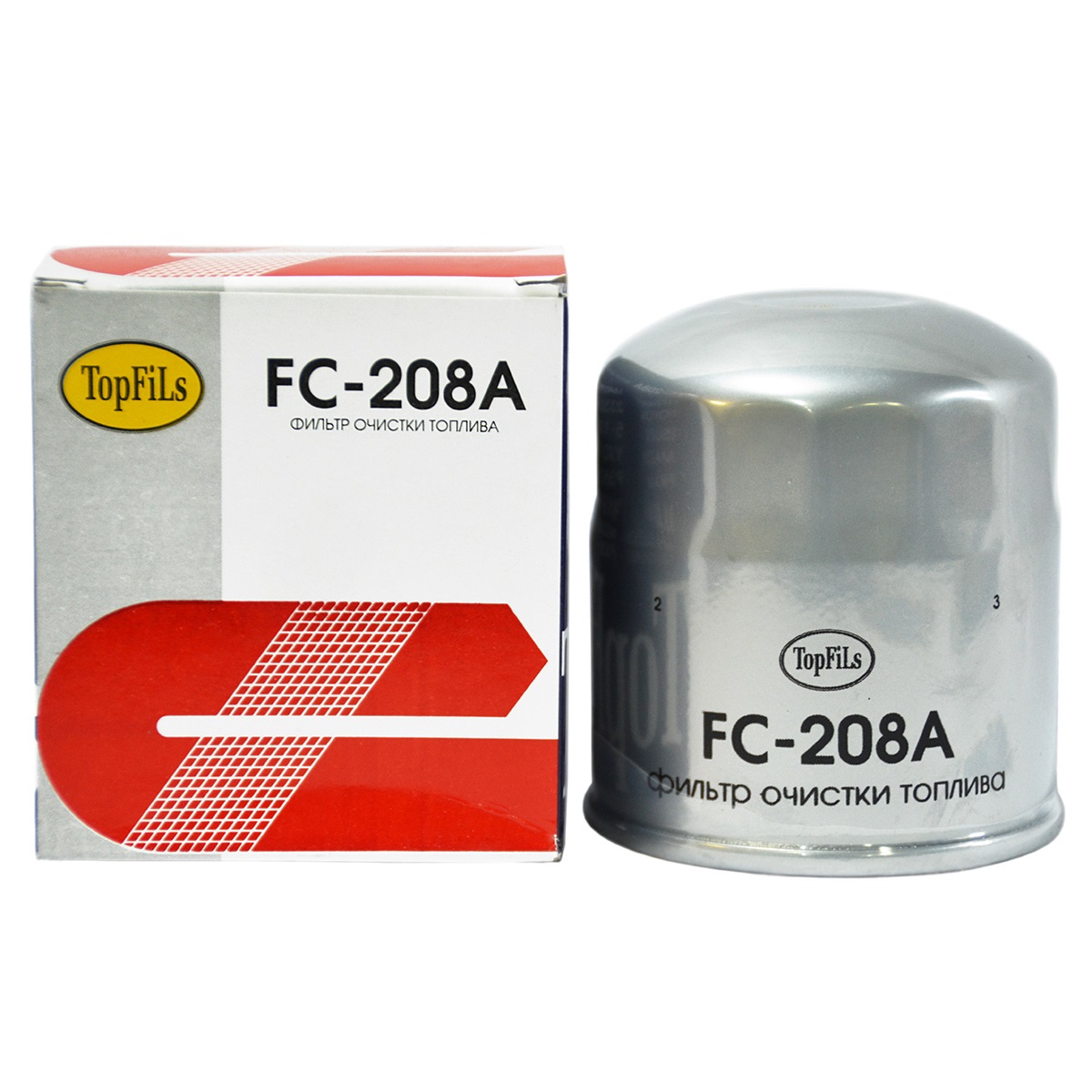 Фильтр топливный , TopFils, FC-208А, Корея