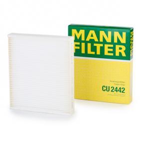 MANN,фильтр салонный,CU2442,Германия