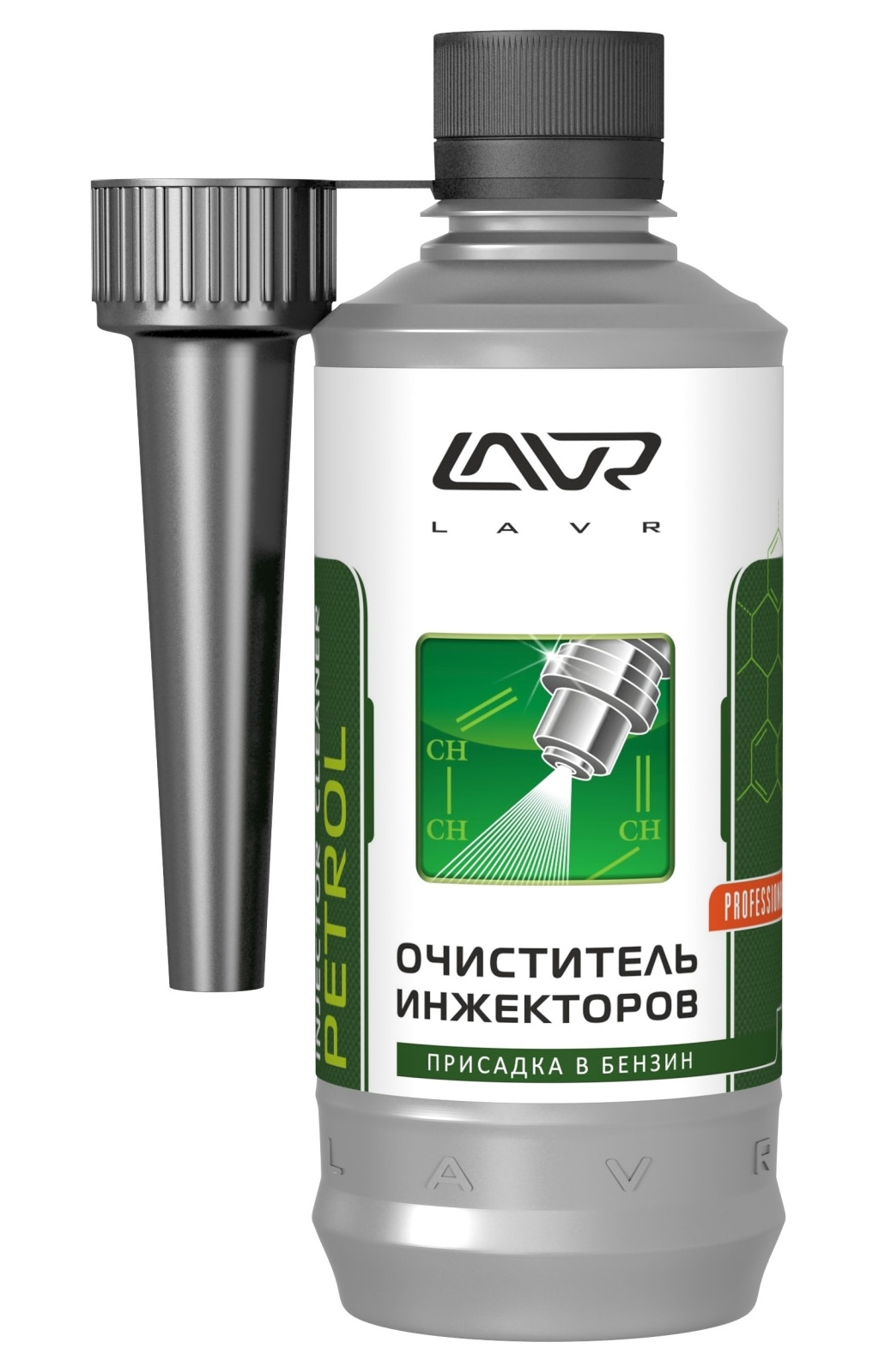 LAVR, Очиститель инжектора присадка в бензин. 310мл, 2109
