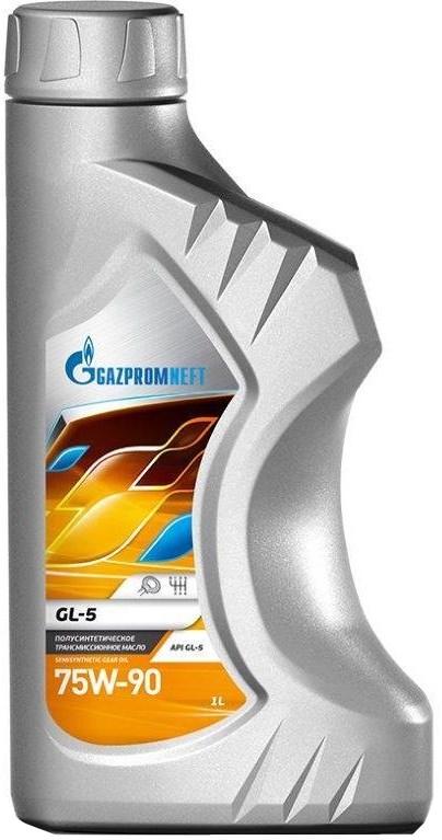Gazpromneft, 75w-90 GL-5, трансмиссионное, полусинтетическое, 1л, Россия