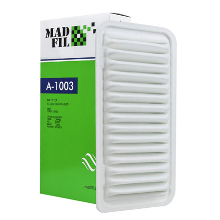 Madfil, фильтр воздушный, A-1003 (17801-22020)