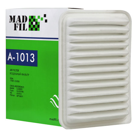 Madfil, фильтр воздушный, A-1013/17801-21050, Кореяъ