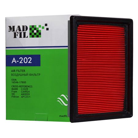 Madfil, фильтр воздушный, A-202/A-2003