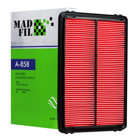 Madfil, фильтр воздушный, А-858/859, Honda