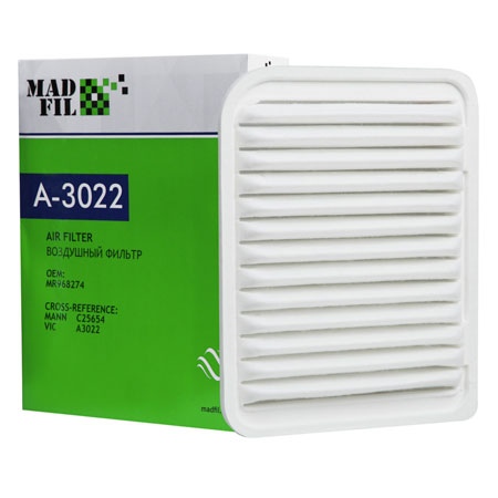 Madfil, фильтр воздушный, А-3022/MR968274, Китай