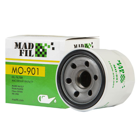 Madfil, фильтр масляный, MO-901/C-901