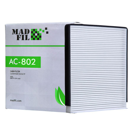 Madfil, фильтр салонный, АС-802/08R79-S3N-A00, ф/с, Madfil
