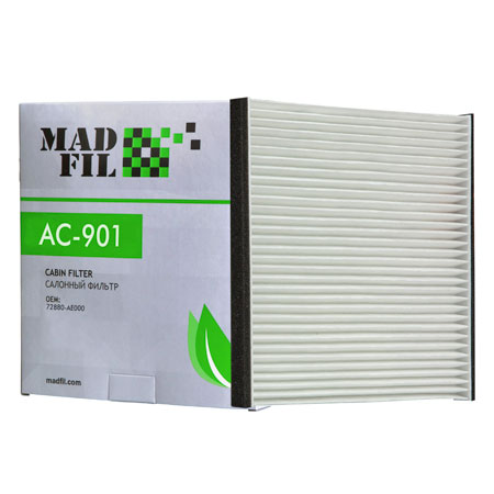Madfil, фильтр салонный, AC-901/72880-AE000, Китай