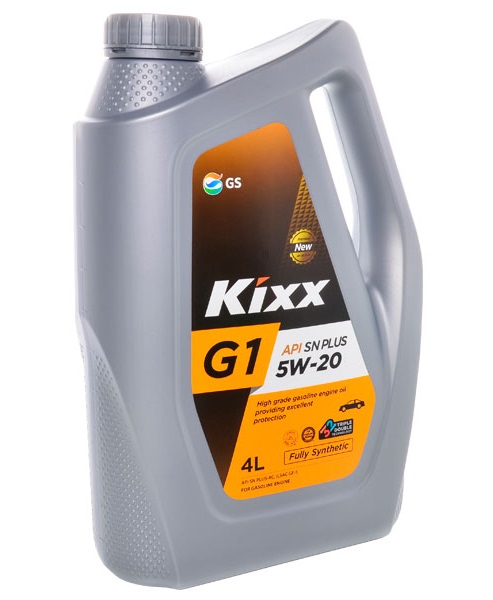 Kixx Synthetic, G1, 5W30, SN Plus/CF, синтетика, 4+1л, АКЦИЯ Корея