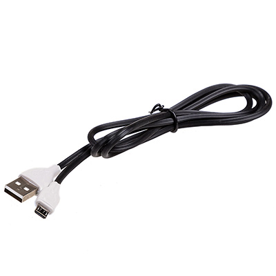 SKYWAY Кабель USB - micro USB (1м) 3.0A, черный в пакете.