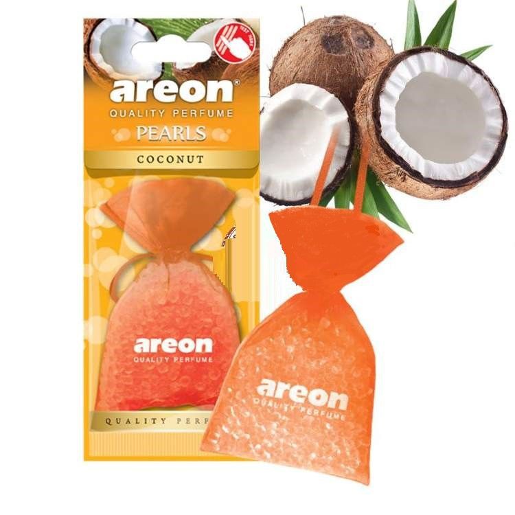AREON, ароматизатор мешочек FRESCO PEARLS Coconut , Болгария