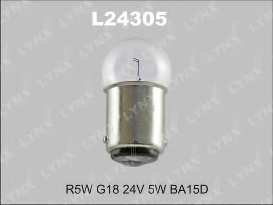 LYNX R5/W 24V BA15D, (24305), Япония