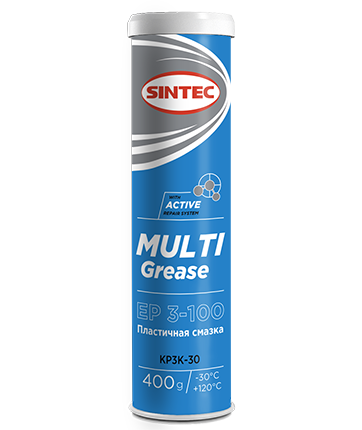 Sintec MULTI GREASE EP3-100 (синяя), смазка пластичная, 400г, Россия