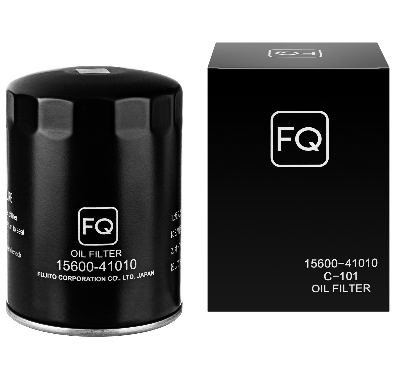 FQ, Фильтр масляный, C-101/15600-41010, Япония