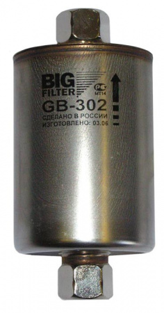 Фильтр топливный, BIG, GB-302, ВАЗ 2110-2113 гайка, Россия