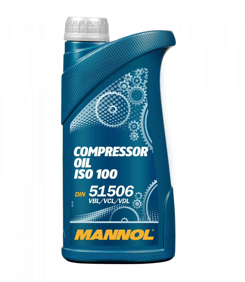 Mannol, Compressor Oil, ISO100, компрессорное масло /DIN 51506/ 1л,