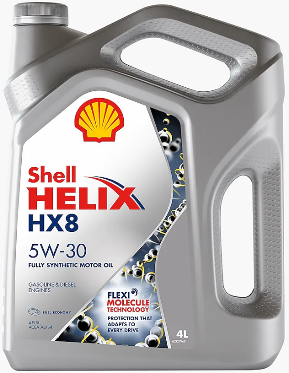 SHELL HELIX Ultra EXTRA/ЕСТ C3, 5w-30, SM/CF, синтетика, 4л, Финляндия