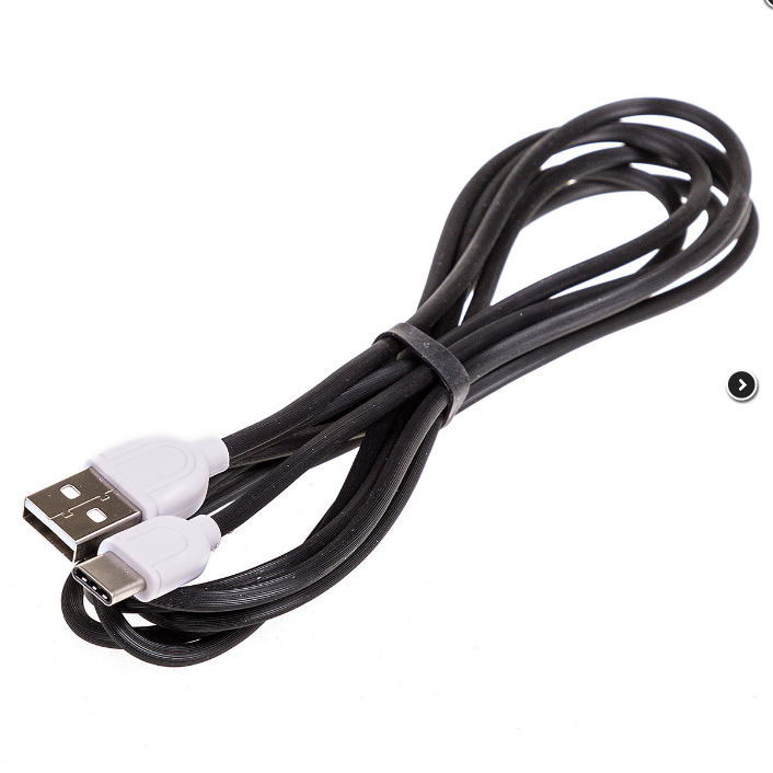 SKYWAY. Кабель USB Type-C 3.0A (2м.), черный в пакете.