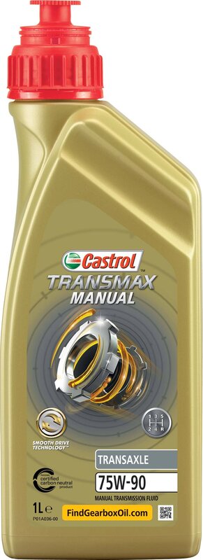 Castrol ,Transmax Manual Muivehicle 75w-90, трансмиссионное, 1л, Бельгия