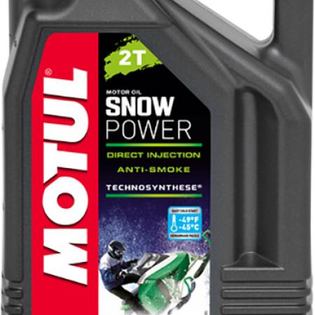 МOTUL SnowPower 2Т FL Technosynt, для 2-хтактных, полусинтетика, 4л, Франция