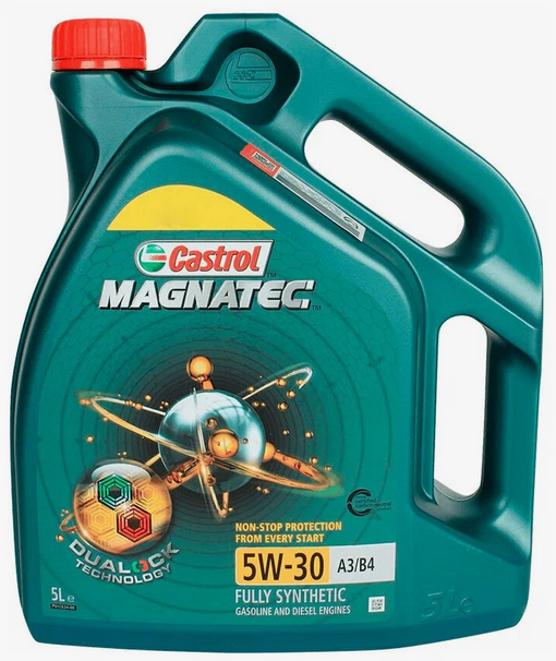 Castrol Magnatec А3/В4, 5W30, синтетика, 5л, Бельгия