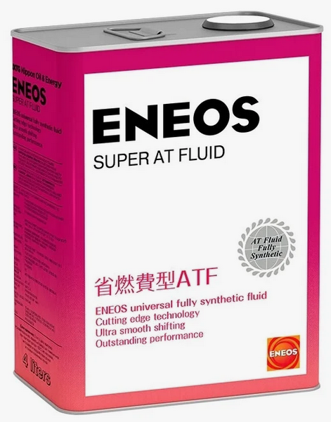 ЕNEOS Super AT Fluid , трансмиссионное масло для АКПП, 4л, Япония