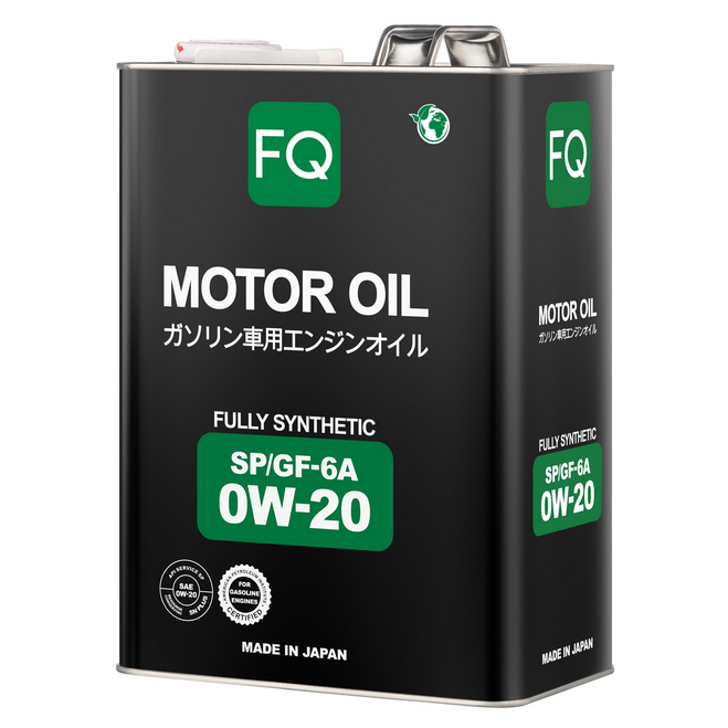 Fujito 0w-20 SP/GF-6A, моторное масло, синтетика, 4л, Япония