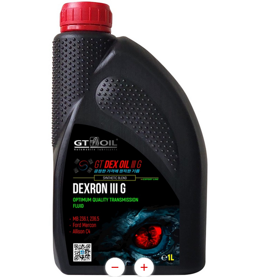 GT Dex Oil- III G, п/с, 1л полусинтетика Корея