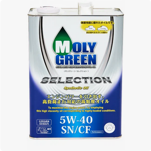 MOLY GREEN 5W40 Selection SN/CF синтетика 4л.