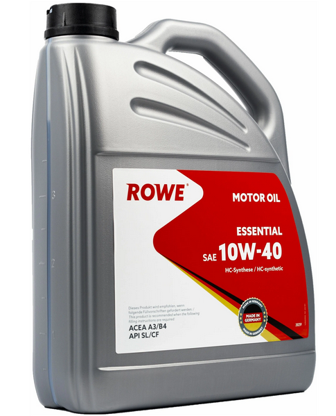 ROWE 10w-40 Essential SL/CF, синт, 4л,