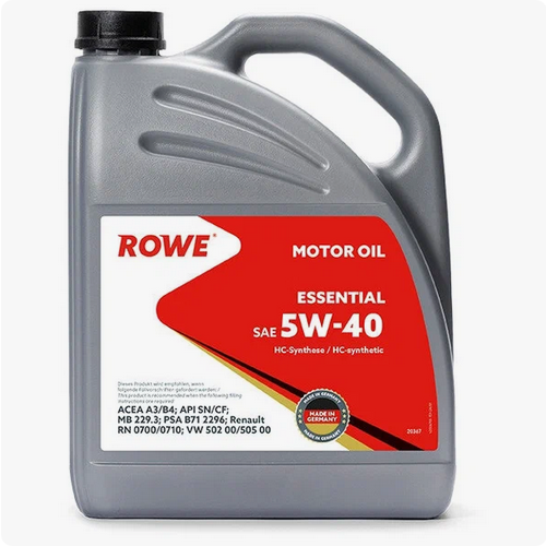 ROWE 5w-40 Essential SN/CF, синт, 4л,