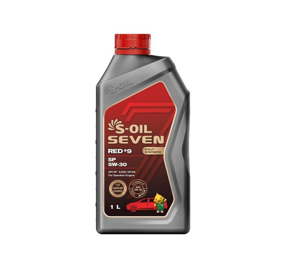 S-OIL7 5W-30 RED #9, SP,синтетика, 1л,