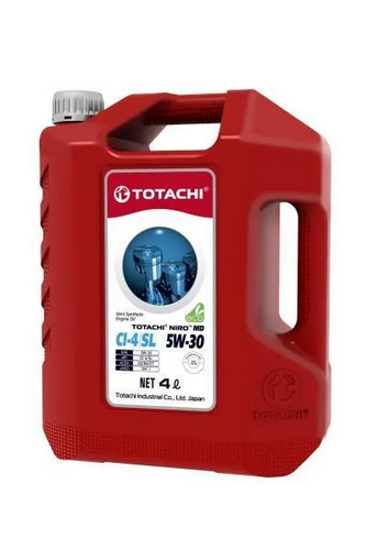TOTACHI NIRO MD Eco Gasoline, 5W-30, CL-4/SL, (Пластик) полусинтетика, 4л, Россия