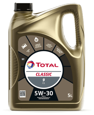 ТОТАL Classic 9, 5w-30, A5/B5 SL/CF синтетика, 5л, Франция