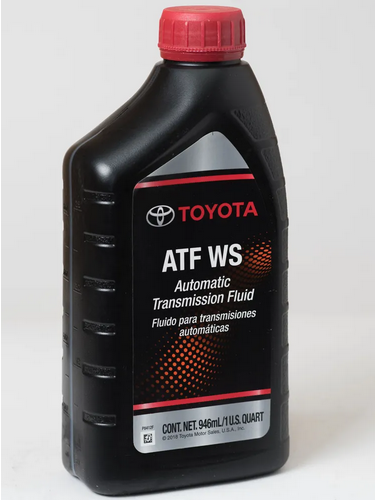 Toyota ATF WS, масло для АКПП, синтетика, 0,946л, Япония