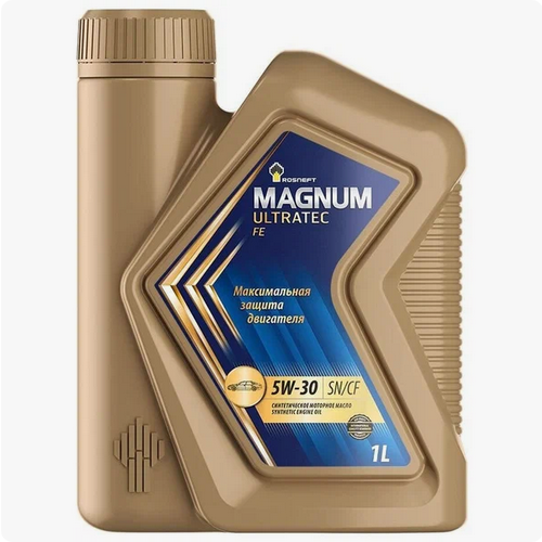 Роснефть Magnum Ultratec 5w30 FE, синтетика, 1л, Россия