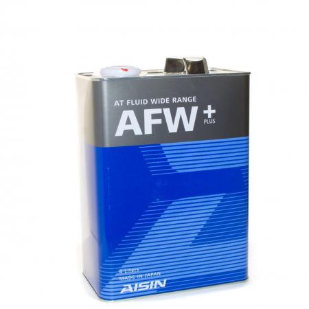 AISIN ATF Fluid Wide Range AFW+ АКПП 4л, Япония