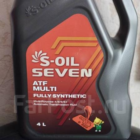 S-OIL7 ATF MULTI синтетика 4л