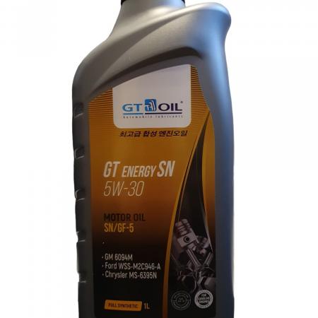 GT Energy 5w30, SN/CF-5 синтетика 1л Корея