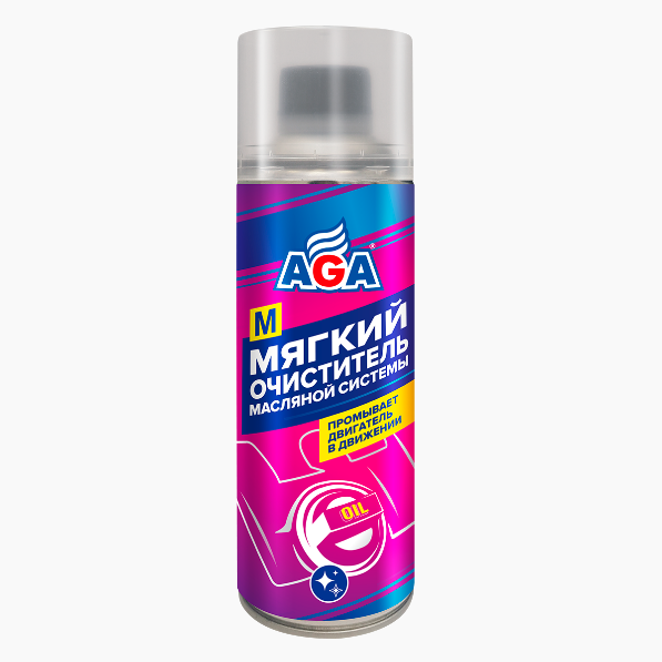 AGA Мягкий очиститель масляной системы 335мл. Россия