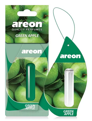 Ароматизатор гелевый , AREON, LIQUID Green apple 5 мл. Болгария