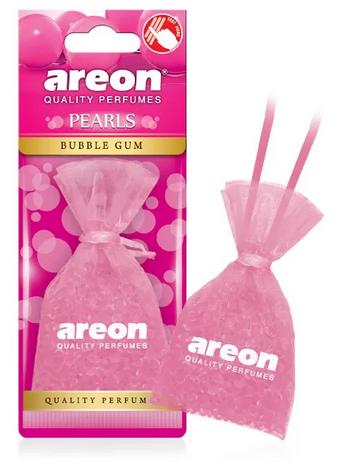 AREON, ароматизатор мешочек FRESCO PEARLS Bubble Gum , Болгария