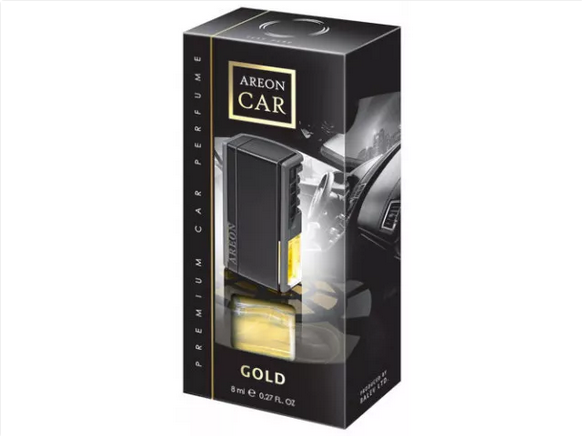 AREON, ароматизатор на дефлектор CAR Box BLACK STYLE Gold Болгария