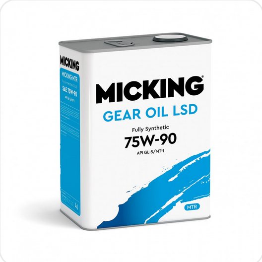 Micking Gear Oil 75W90, GL-5/MT-1 4л,