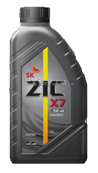 ZIC X7 , 5W40 SP, синтетика, 1л, Корея