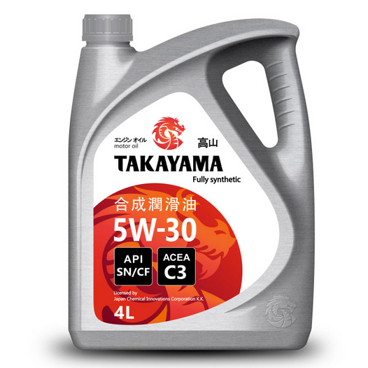Takayama, 5w-30, SN/CF-5, синтетика, л,(Разливное)